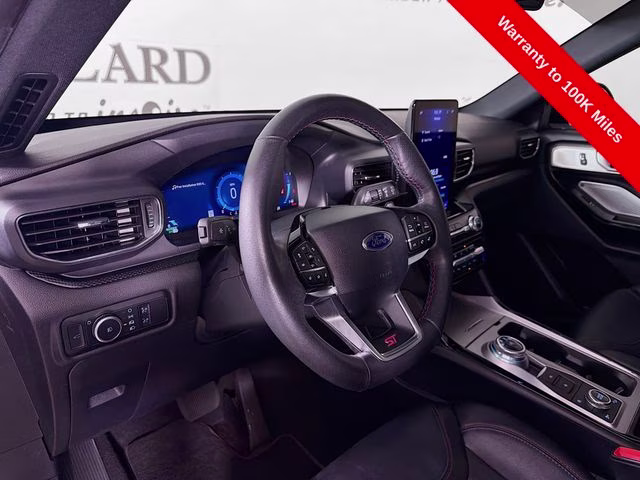 2024 Black Metallic Ford Explorer ST 4X4 SUV