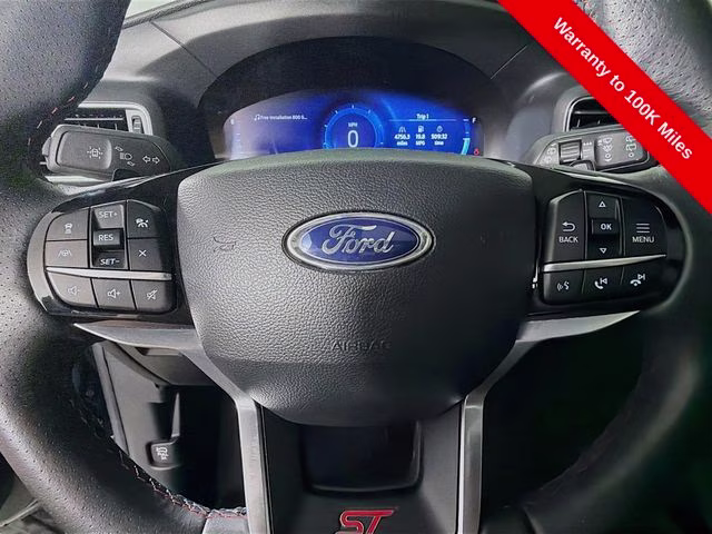 2024 Black Metallic Ford Explorer ST 4X4 SUV