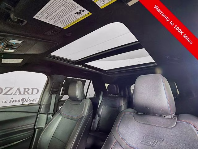 2024 Black Metallic Ford Explorer ST 4X4 SUV
