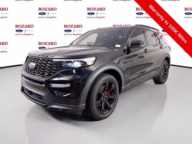 2024 Black Metallic Ford Explorer ST 4X4 SUV