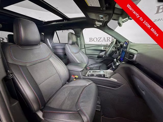 2024 Black Metallic Ford Explorer ST 4X4 SUV