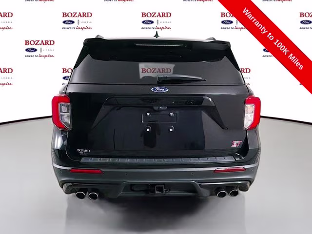 2024 Black Metallic Ford Explorer ST 4X4 SUV