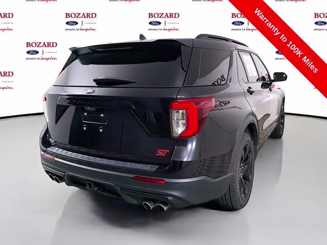 2024 Black Metallic Ford Explorer ST 4X4 SUV