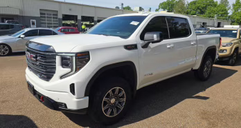 2025 Summit White GMC Sierra 1500 AT4 4X4 Truck