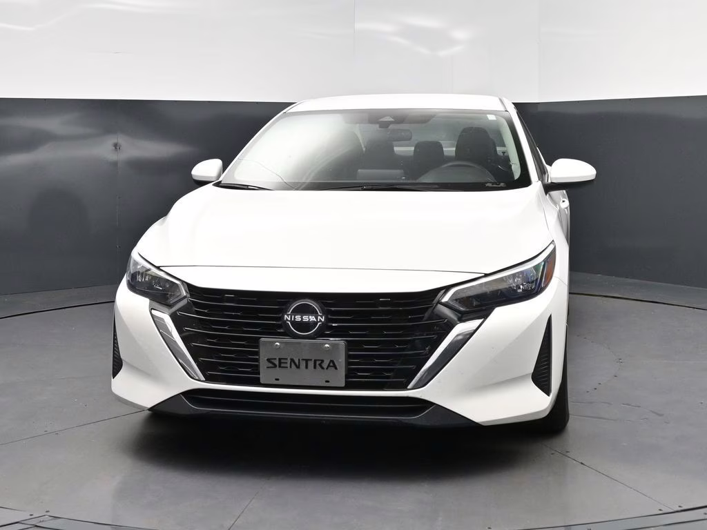 2024 Aspen White Nissan Sentra SV FWD Sedan