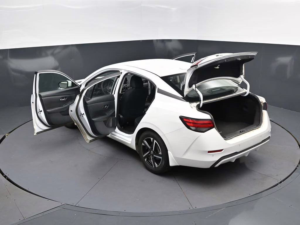 2024 Aspen White Nissan Sentra SV FWD Sedan