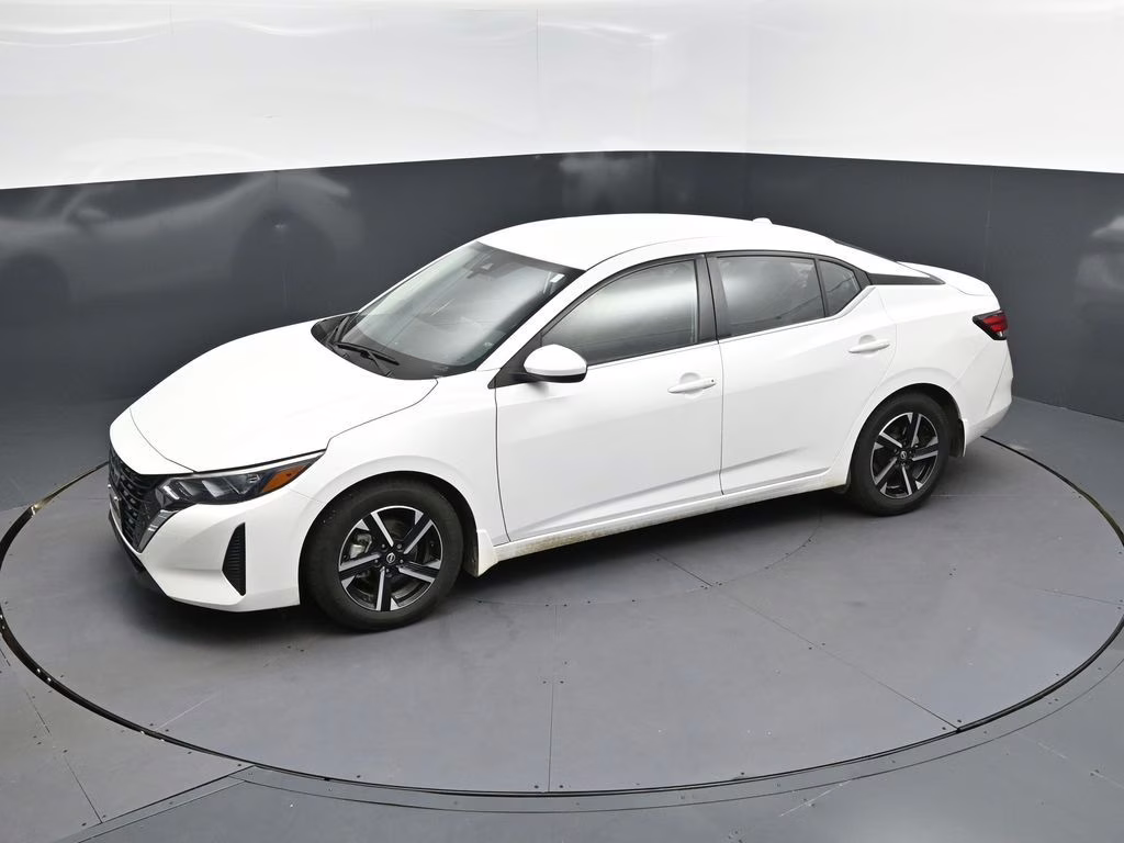 2024 Aspen White Nissan Sentra SV FWD Sedan