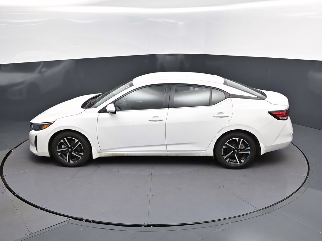 2024 Aspen White Nissan Sentra SV FWD Sedan