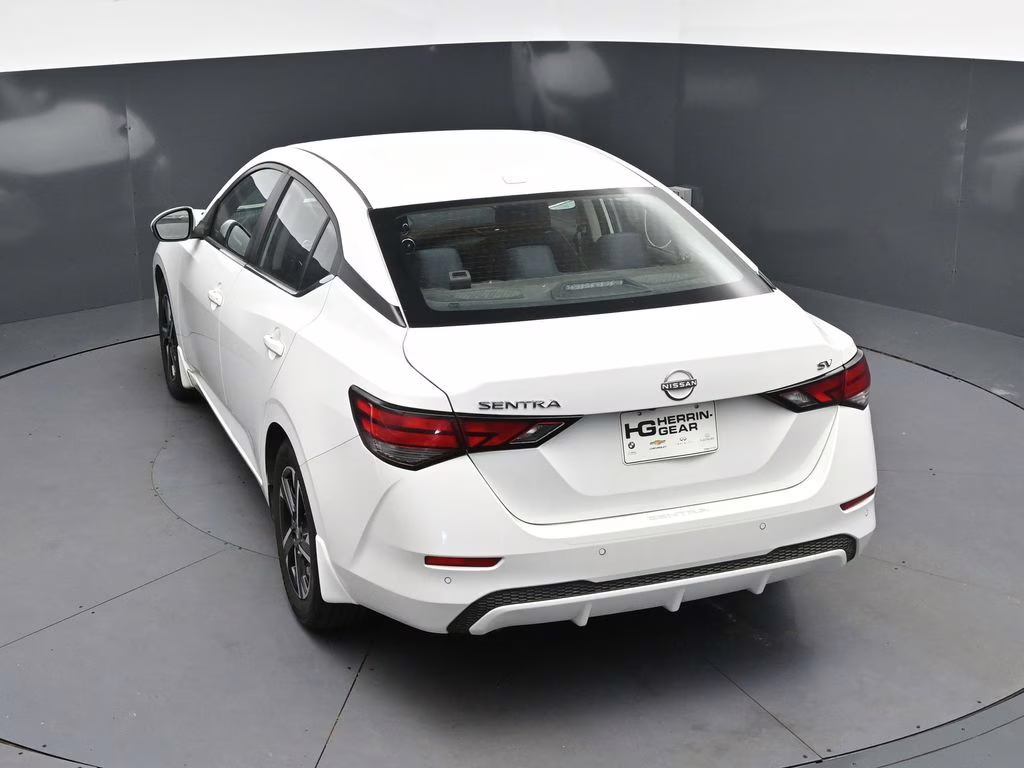 2024 Aspen White Nissan Sentra SV FWD Sedan