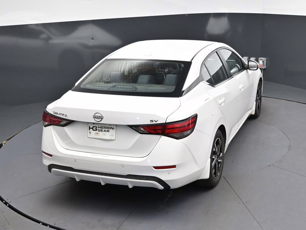 2024 Aspen White Nissan Sentra SV FWD Sedan