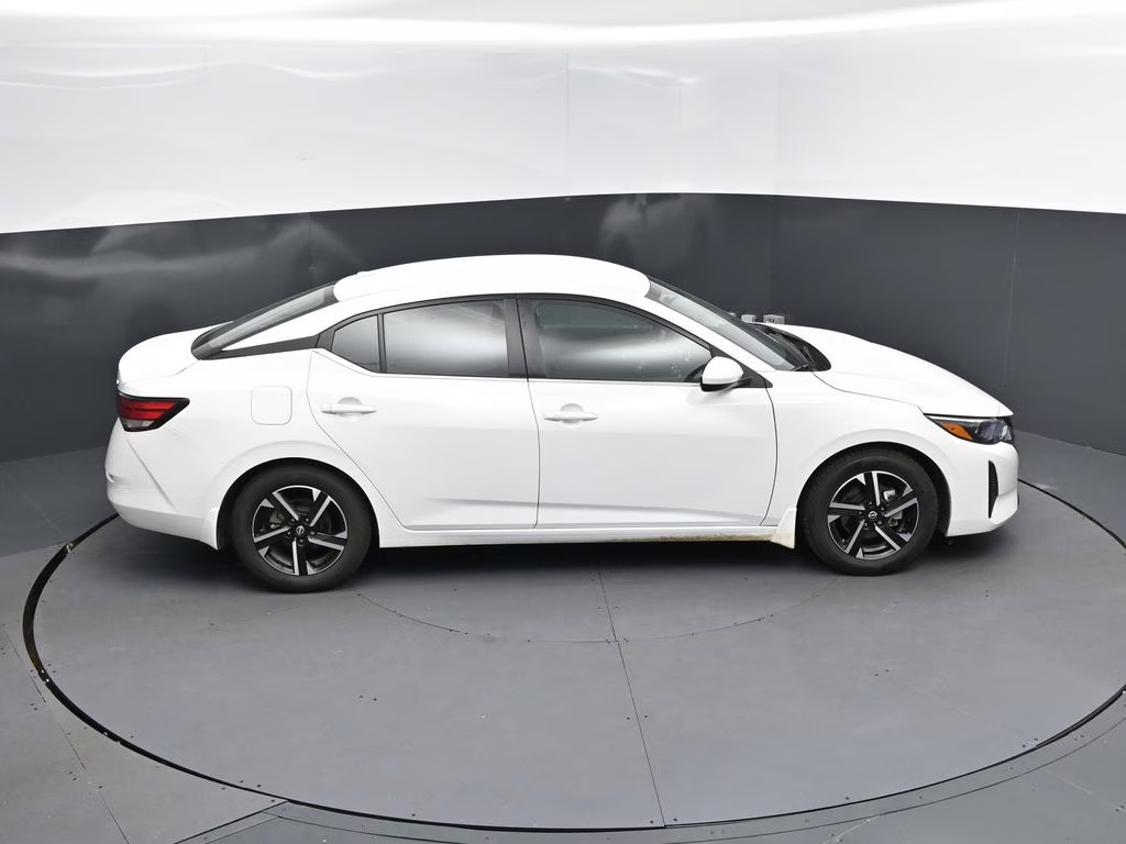 2024 Aspen White Nissan Sentra SV FWD Sedan