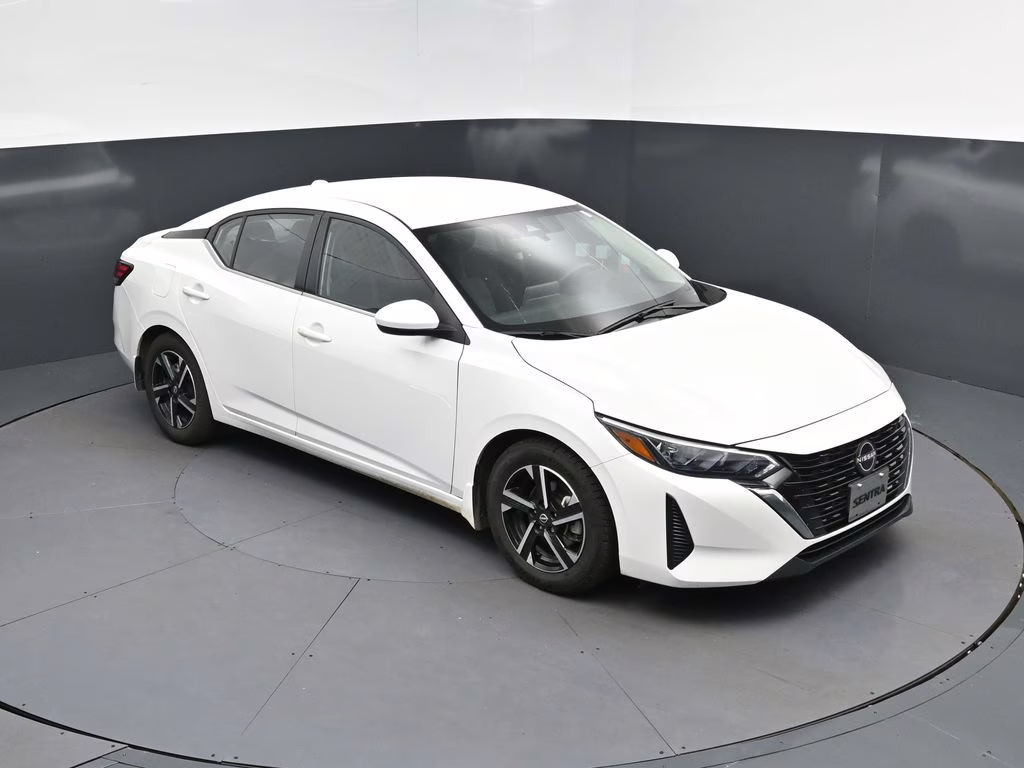 2024 Aspen White Nissan Sentra SV FWD Sedan