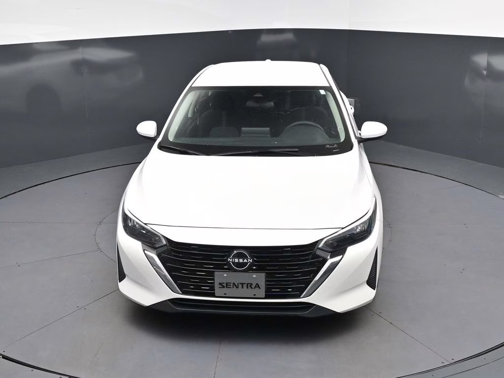 2024 Aspen White Nissan Sentra SV FWD Sedan