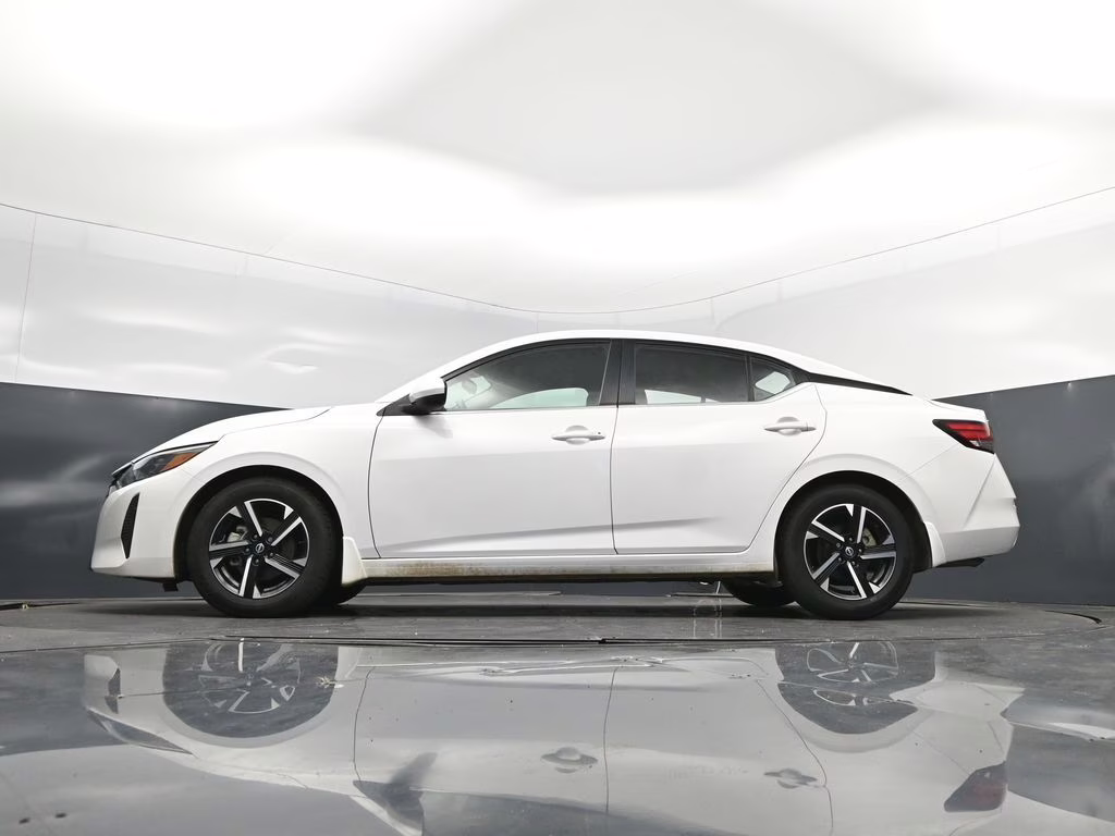 2024 Aspen White Nissan Sentra SV FWD Sedan