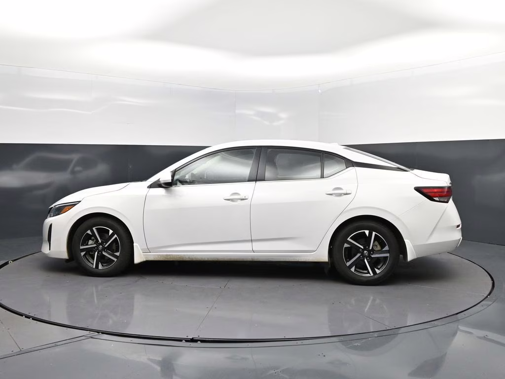 2024 Aspen White Nissan Sentra SV FWD Sedan