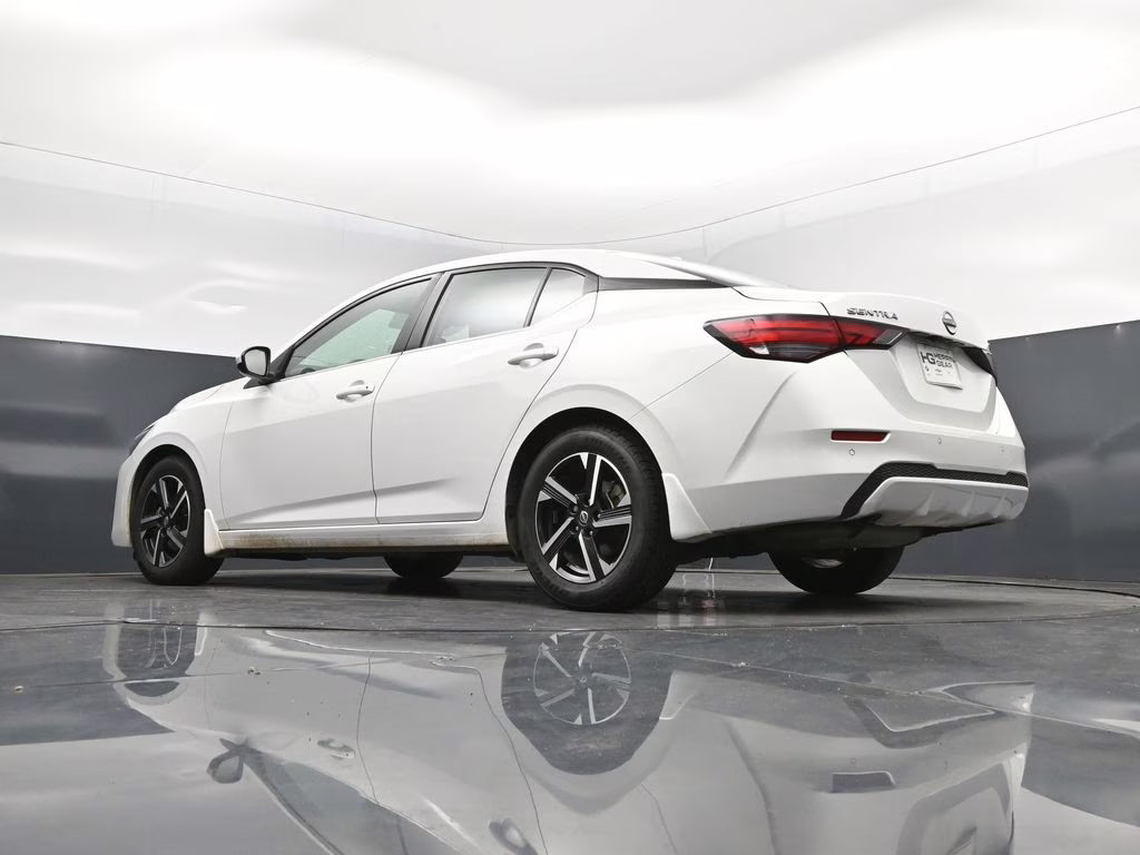 2024 Aspen White Nissan Sentra SV FWD Sedan