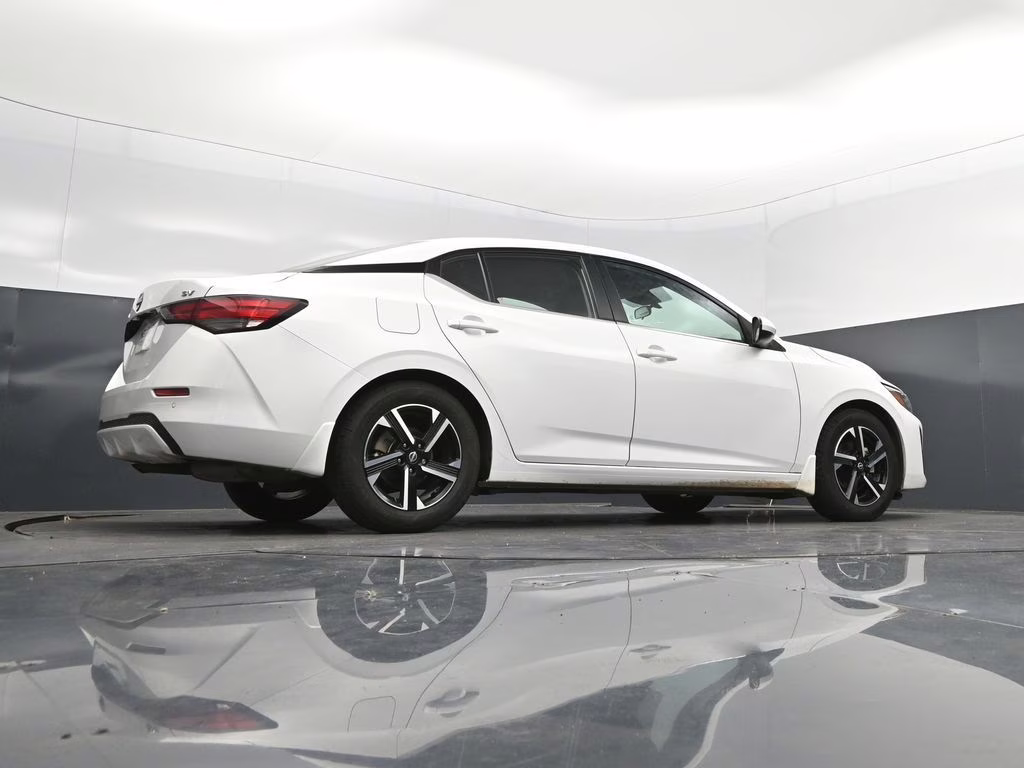 2024 Aspen White Nissan Sentra SV FWD Sedan