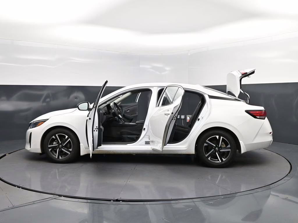 2024 Aspen White Nissan Sentra SV FWD Sedan