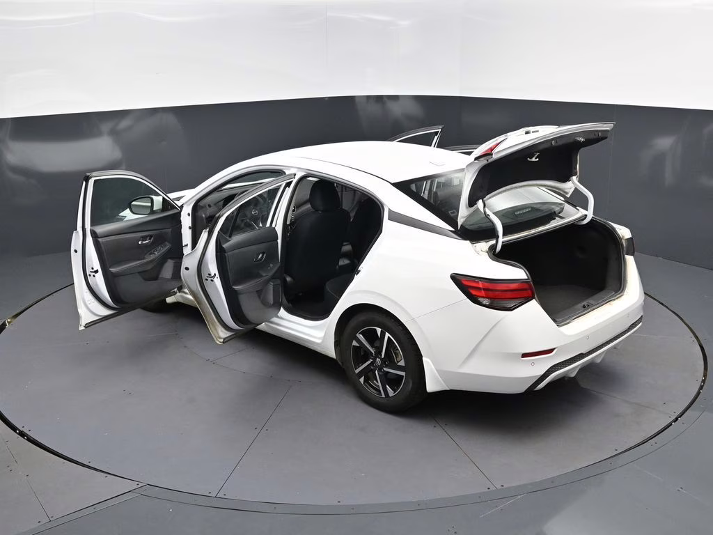 2024 Aspen White Nissan Sentra SV FWD Sedan