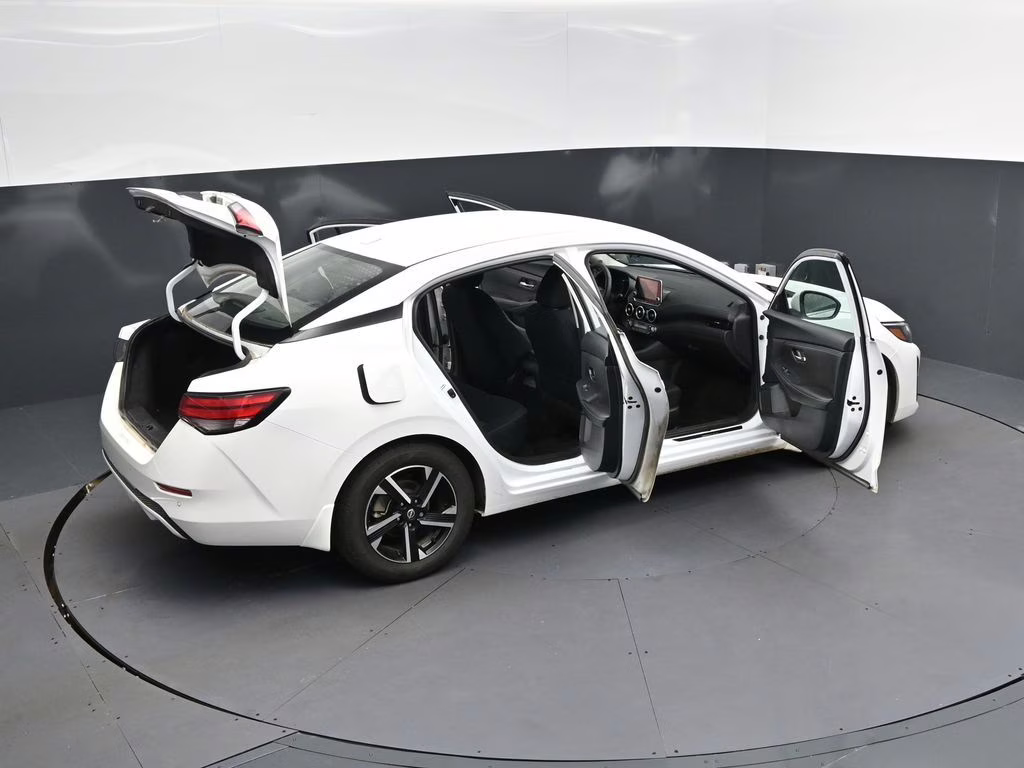 2024 Aspen White Nissan Sentra SV FWD Sedan