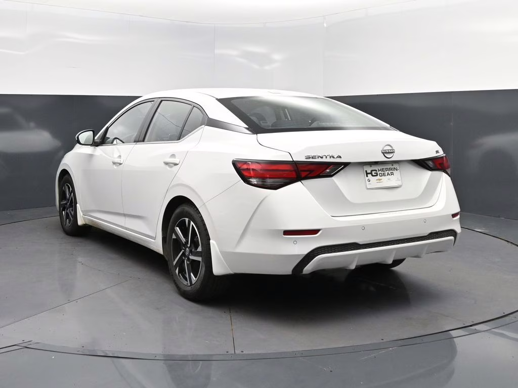 2024 Aspen White Nissan Sentra SV FWD Sedan