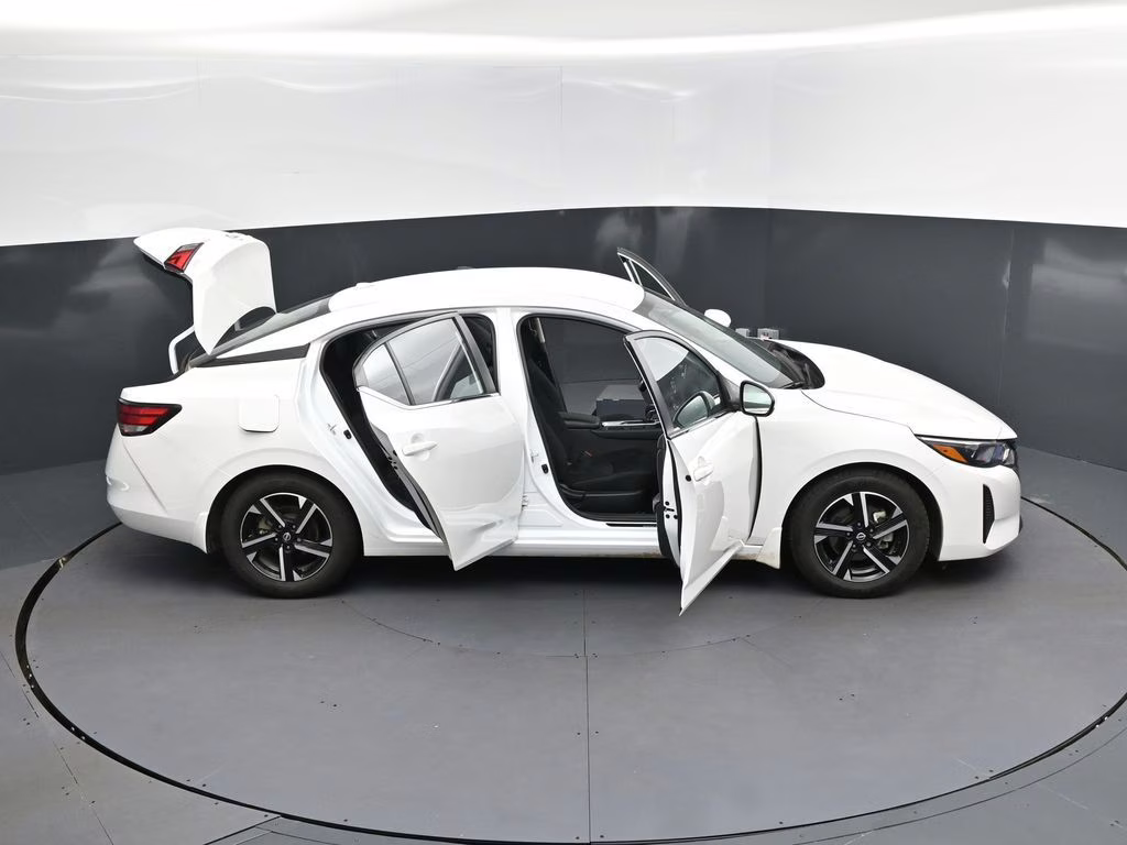 2024 Aspen White Nissan Sentra SV FWD Sedan