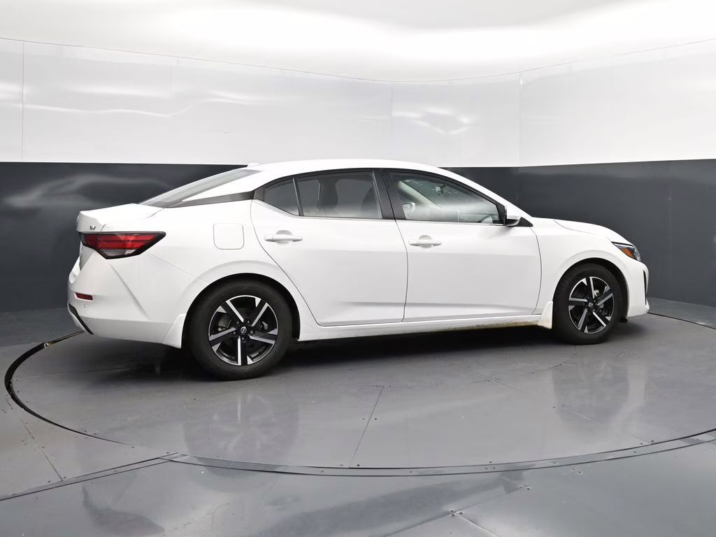 2024 Aspen White Nissan Sentra SV FWD Sedan