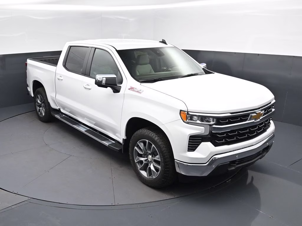 2026 Summit White Chevrolet Silverado 1500 LT 4X4 Truck