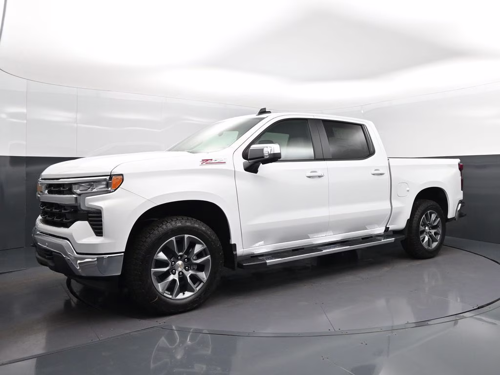 2026 Summit White Chevrolet Silverado 1500 LT 4X4 Truck