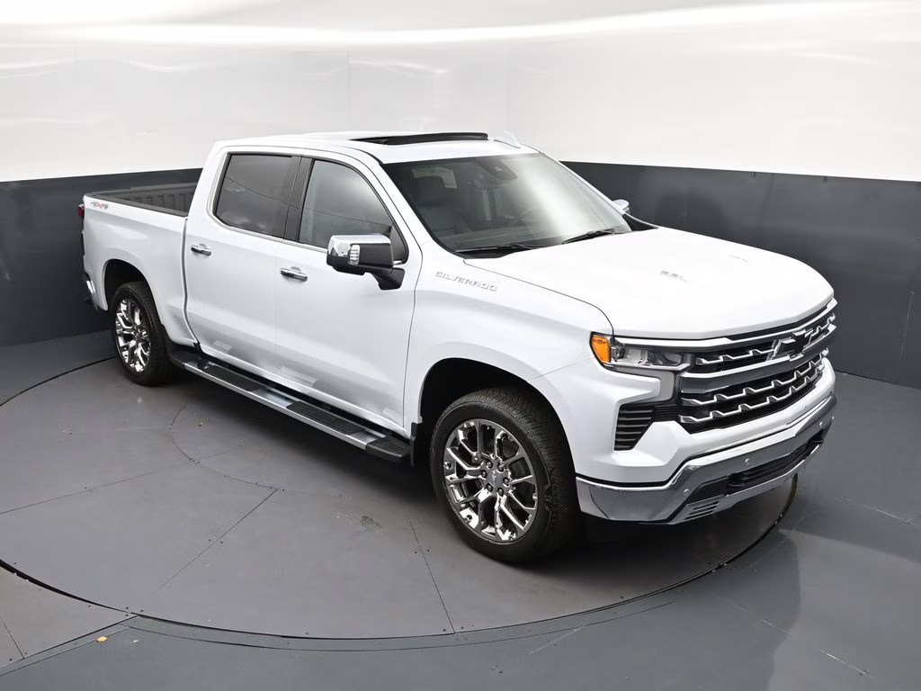 2026 Polar White Chevrolet Silverado 1500 LTZ 4X4 Truck
