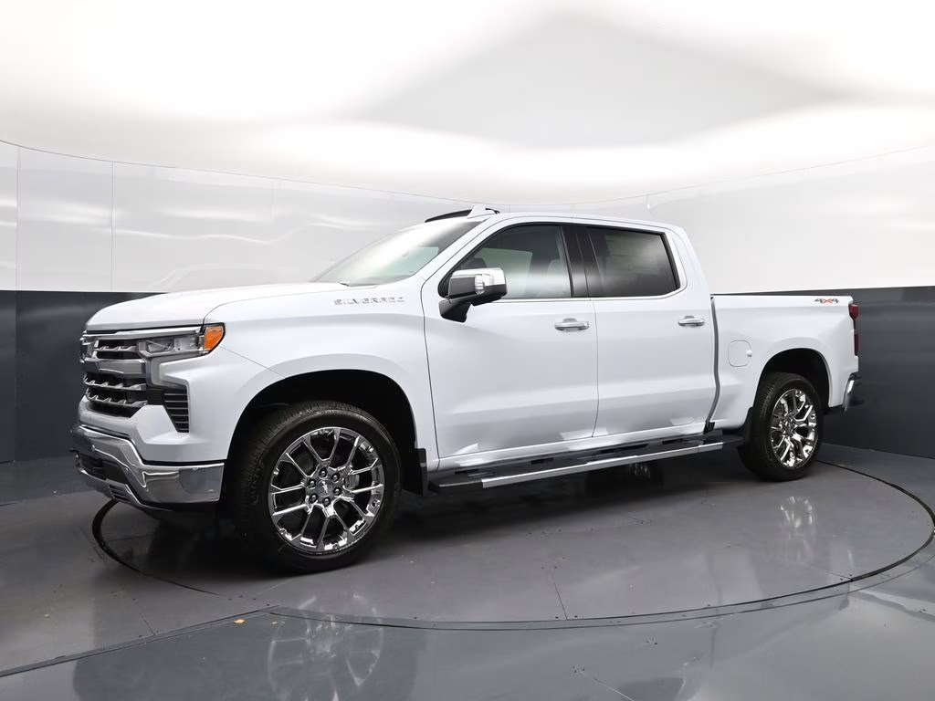 2026 Polar White Chevrolet Silverado 1500 LTZ 4X4 Truck