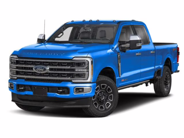 2026 Blue Metallic Ford Super Duty F-250 SRW Platinum 4X4 Truck