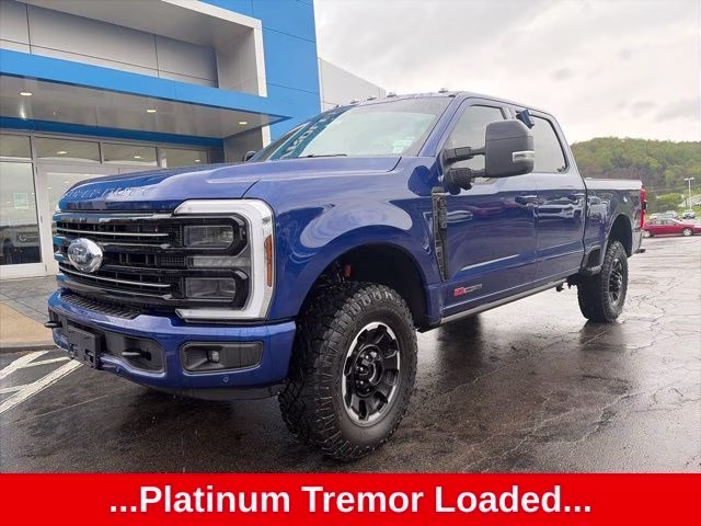 2026 Blue Metallic Ford Super Duty F-250 SRW Platinum 4X4 Truck