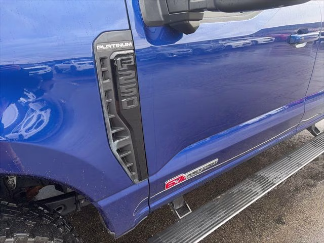2026 Blue Metallic Ford Super Duty F-250 SRW Platinum 4X4 Truck