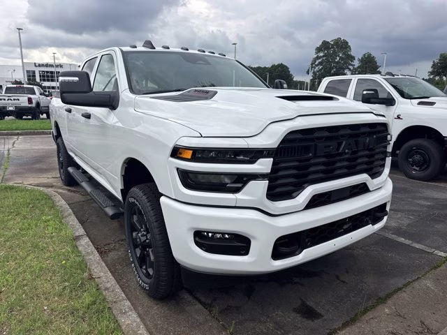 2026 Bright White Clearcoat Ram 2500 Black Express 4X4 Truck