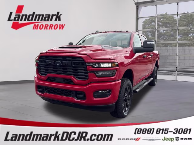 2026 Flame Red Clearcoat Ram 2500 Black Express 4X4 Truck