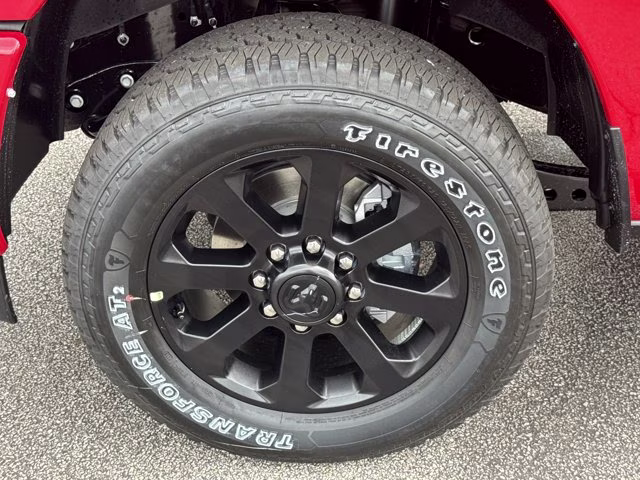 2026 Flame Red Clearcoat Ram 2500 Black Express 4X4 Truck