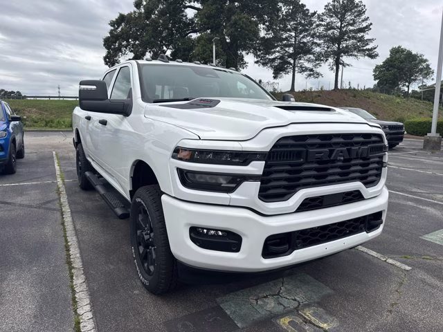 2026 Bright White Clearcoat Ram 2500 Black Express 4X4 Truck