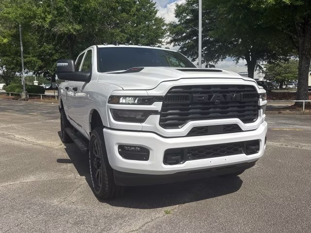 2026 Bright White Clearcoat Ram 2500 Black Express 4X4 Truck