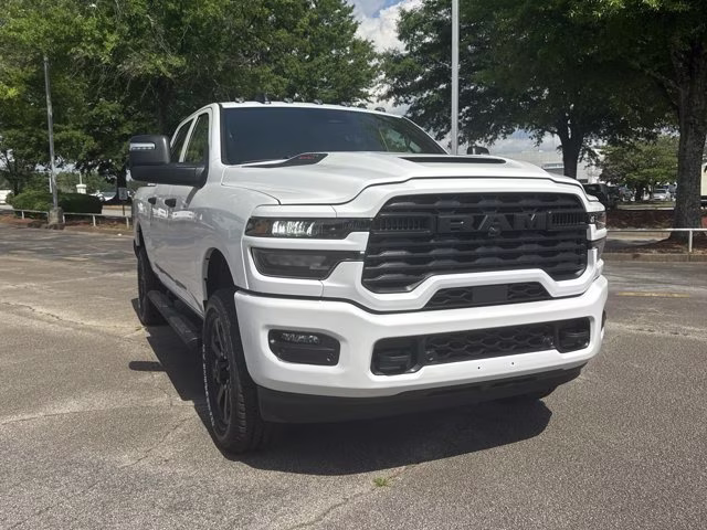 2026 Bright White Clearcoat Ram 2500 Black Express 4X4 Truck