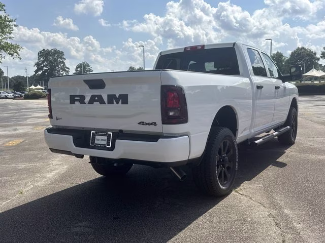2026 Bright White Clearcoat Ram 2500 Black Express 4X4 Truck