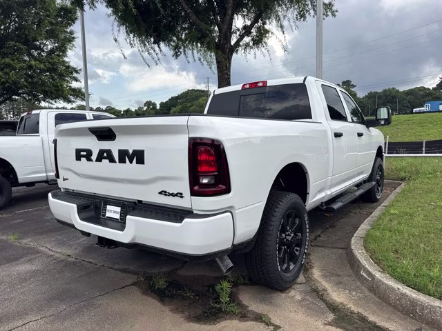 2026 Bright White Clearcoat Ram 2500 Black Express 4X4 Truck
