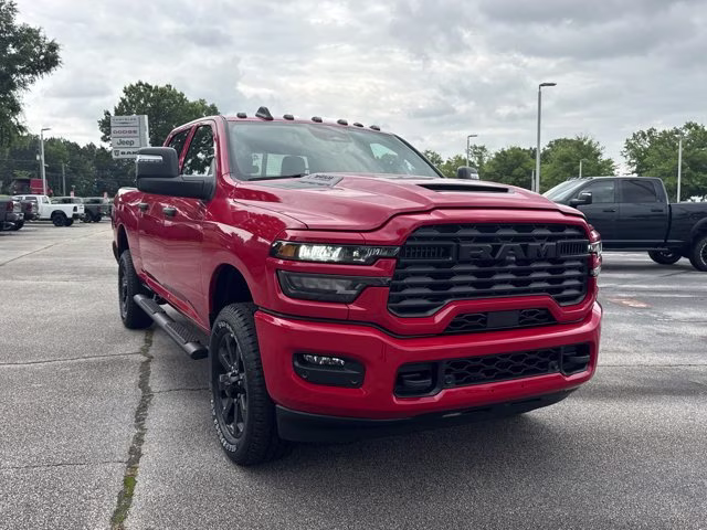 2026 Flame Red Clearcoat Ram 2500 Black Express 4X4 Truck