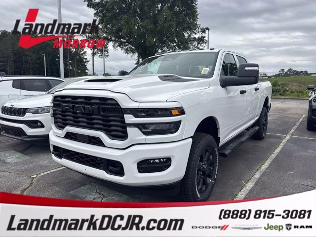 2026 Bright White Clearcoat Ram 2500 Black Express 4X4 Truck