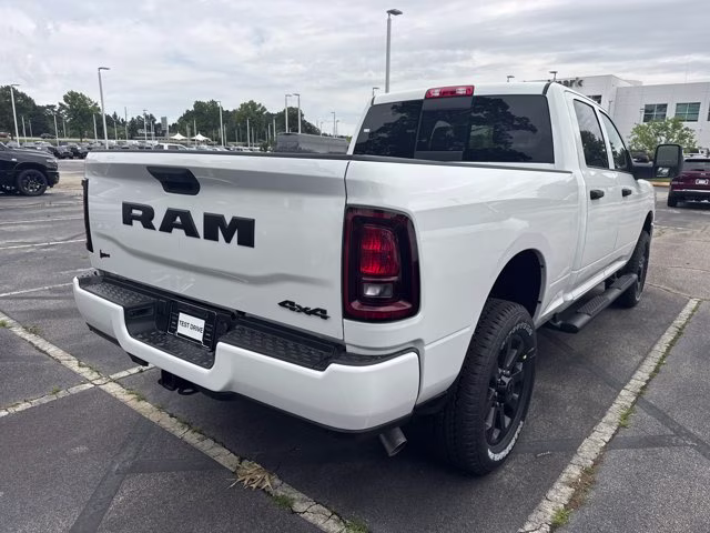 2026 Bright White Clearcoat Ram 2500 Black Express 4X4 Truck