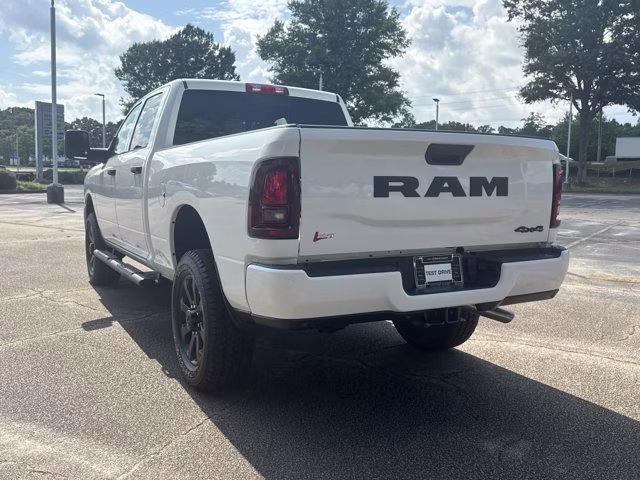 2026 Bright White Clearcoat Ram 2500 Black Express 4X4 Truck