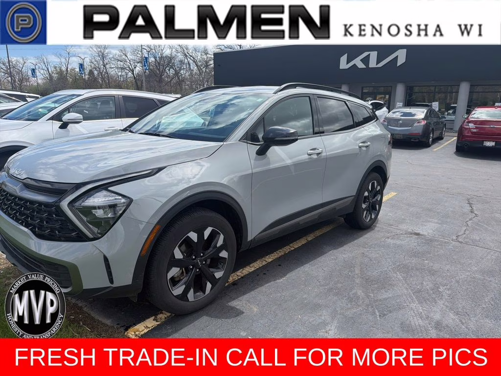 2023 Wolf Gray Kia Sportage X-Line AWD SUV