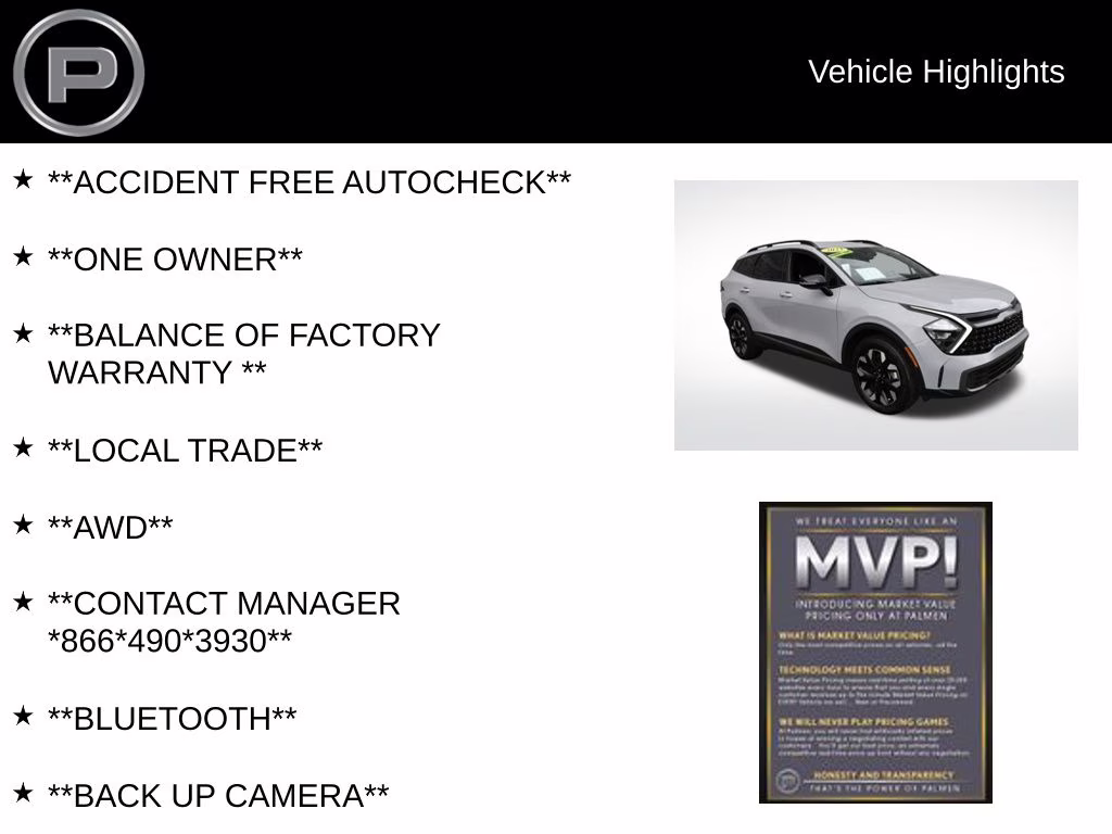 2023 Wolf Gray Kia Sportage X-Line AWD SUV