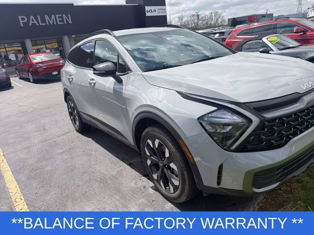 2023 Wolf Gray Kia Sportage X-Line AWD SUV