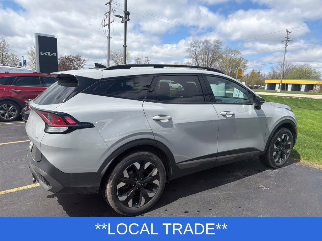 2023 Wolf Gray Kia Sportage X-Line AWD SUV